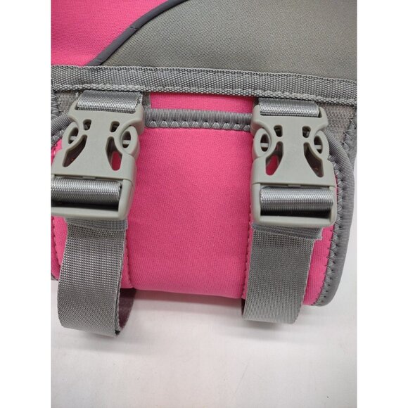 Vivaglory Dog Flotation Vest High Visibility Hot Pink Harness Reflective Medium - Picture 4 of 8